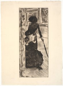 V Louvru: Malování (Mary Cassatt) od Edgar Degas