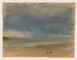 U moře od Edgar Degas