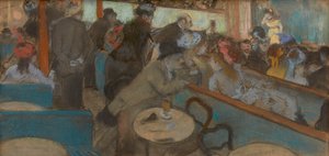 Café-koncert (Diváci) od Edgar Degas