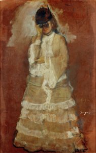 Dáma s dalekohledem od Edgar Degas