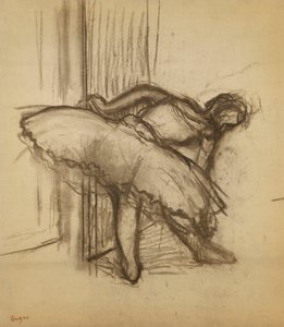 tančit; Tanečník, od Edgar Degas