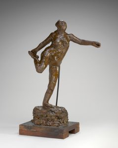 Tanečnice drží její pravou nohu v její pravé ruce od Edgar Degas
