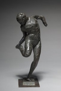 Tanečnice při pohledu na chodidlo pravé nohy, 1896-1897 od Edgar Degas
