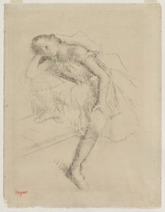 Tanečnice v klidu, c. 1895. od Edgar Degas
