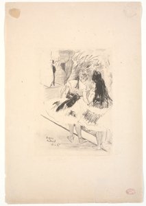 V zákulisí od Edgar Degas
