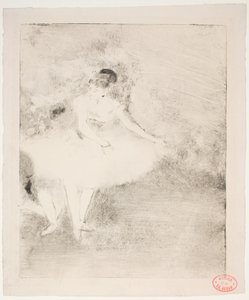 Tanec na jevišti od Edgar Degas