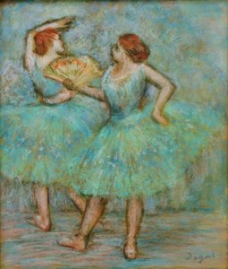 Dva tanečníci od Edgar Degas