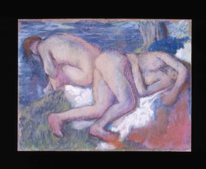Dvě ženy se koupou Dvě ženy se koupou, c. 1895. od Edgar Degas