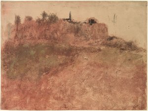 Vesnice Esterel od Edgar Degas