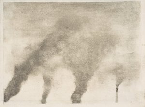 Factory Smoke, 1877-79. od Edgar Degas