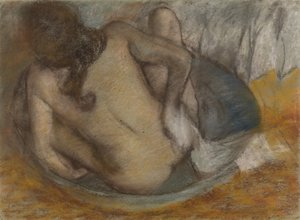 Žena ve vaně od Edgar Degas