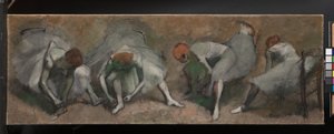 Frieze of Dancers, kolem roku 1895 od Edgar Degas