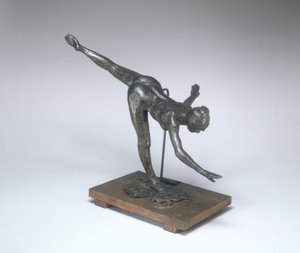 Velká arabeska, potřetí poprvé šikmá arabeska, c. 18851890. od Edgar Degas