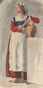 Italka, ca. 1856-57. od Edgar Degas.