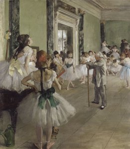 Taneční třída od Edgar Degas