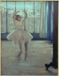 Tanečnice u fotografa od Edgar Degas