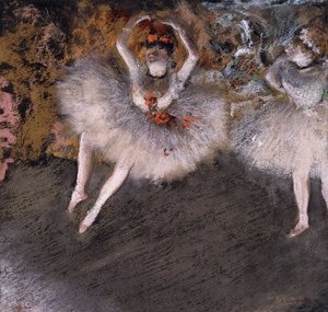 The Beaten Step, c.1879 od Edgar Degas