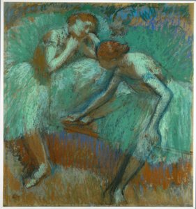 Velké zelené tanečnice od Edgar Degas