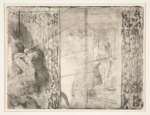 Domky z od Edgar Degas