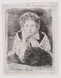 Marguerite De Gas, umělcova sestra od Edgar Degas