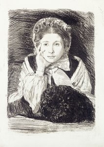 Markétka, kolem 1860-62 od Edgar Degas