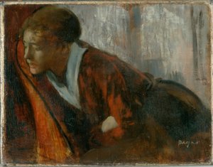 melancholie od Edgar Degas