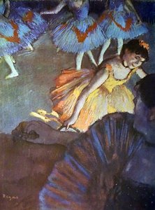 Obraz s názvem Balet viděný z opery od Edgara Degase od Edgar Degas