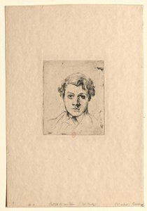 Portrét umělcova bratra (René Degas) od Edgar Degas