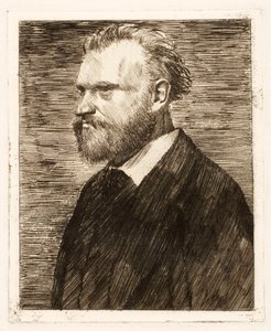 Portrét Edouarda Maneta, hospoda. 1864. od Edgar Degas