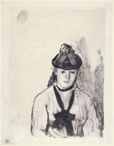Portrét Ellen Andrée od Edgar Degas