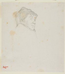 Portrét madame Dietz-Monnin (dříve Hlava ženy) od Edgar Degas