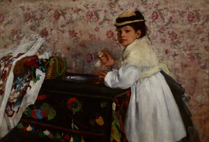Portrét slečny Hortense Valpinçonové od Edgar Degas