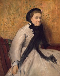 Portrét ženy v šedé, ca. 1865. od Edgar Degas
