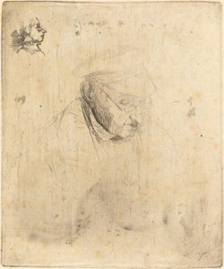 René-Hilaire de Gas, dědeček umělce, 1856. od Edgar Degas