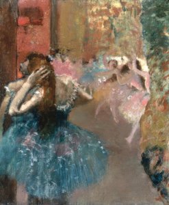 Baletní scéna od Edgar Degas