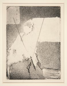 Sedící žena v čepici a šálu od Edgar Degas