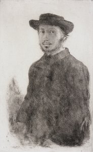 Autoportrét od Edgar Degas