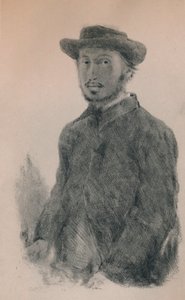 Autoportrét, cca 1860, 1946 od Edgar Degas