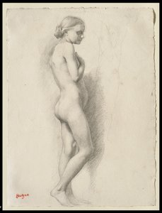 Stojící akt, c.1860-65