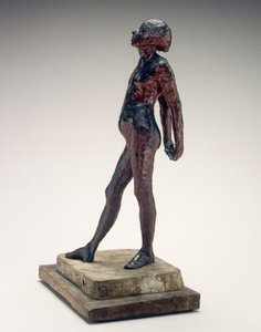 Studium v Aktu malé tanečnice ve věku 14 let Nude Little Dancer, c. 1878-1881. od Edgar Degas