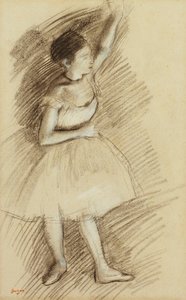 Studie tanečnice; Studovna tanečnice od Edgar Degas