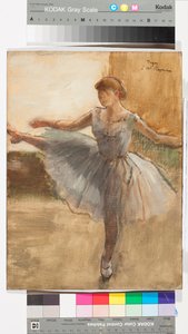 The Ballerina, c.1876 (olej na plátně) od Edgar Degas