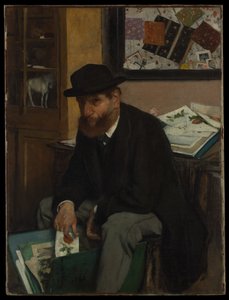 Sběratel grafiky od Edgar Degas