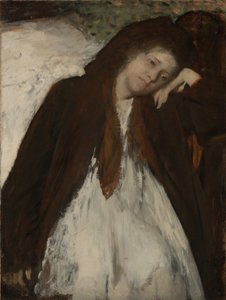 Uzdravující se žena od Edgar Degas