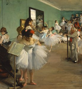 Taneční třída od Edgar Degas