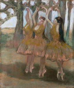 Řecký tanec, kolem roku 1881 od Edgar Degas