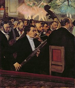 The Opera Orchestra, c.1870 (olej na plátně) od Edgar Degas