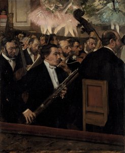 Orchestr v Opeře, c. 1870 od Edgar Degas