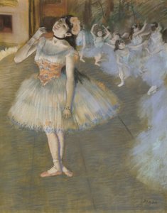 Hvězda, 1879/81 od Edgar Degas