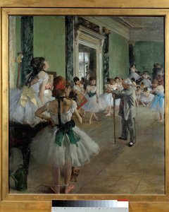 Taneční hodina od Edgar Degas